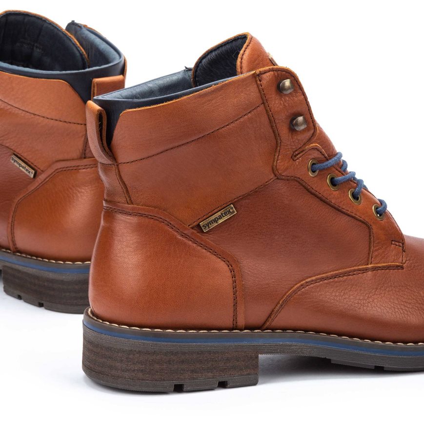 Men's Pikolinos YORK Ankle Boots Brown | NZ CQ79250